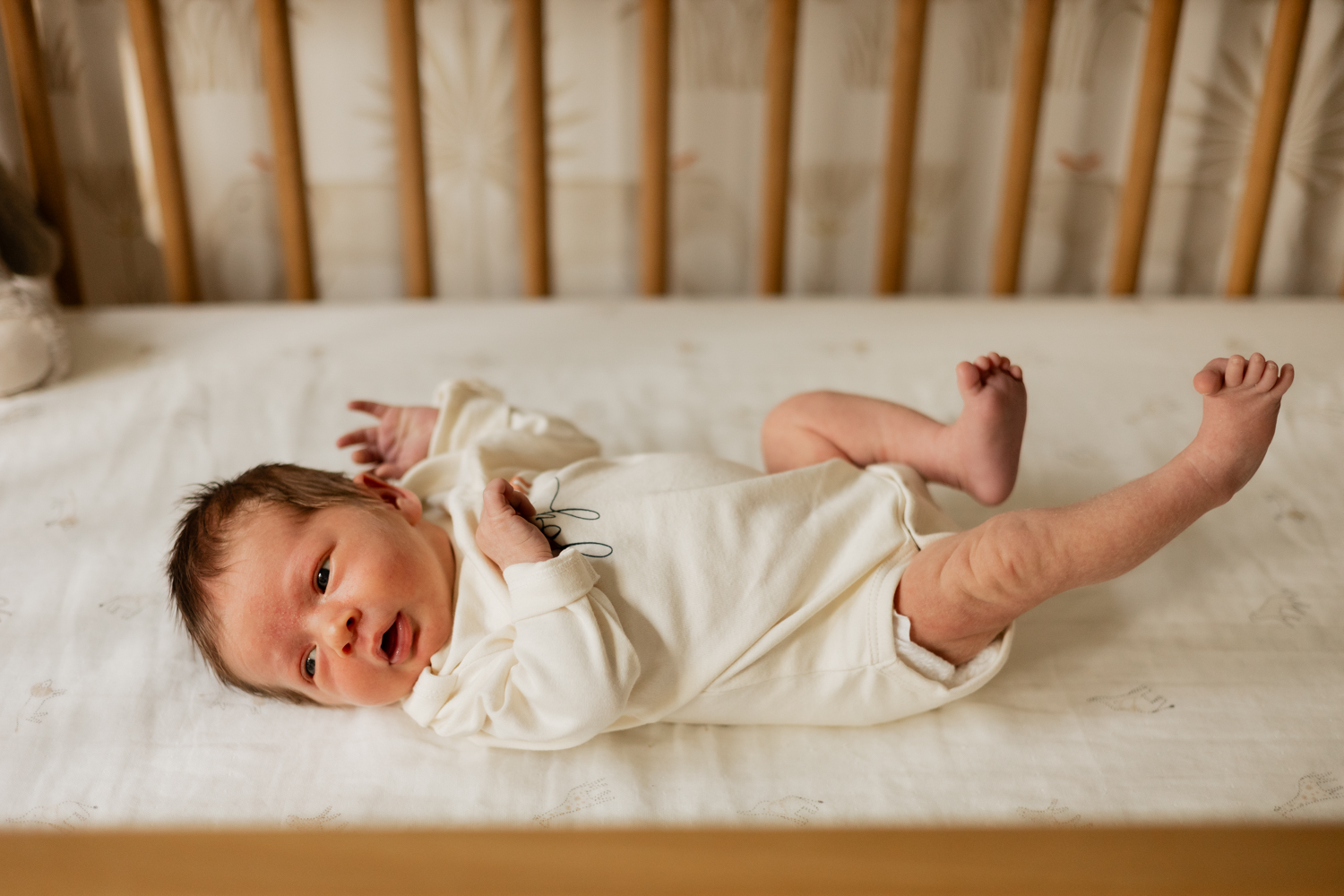 in home newborn photography session